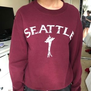 Seattle crewneck sweater